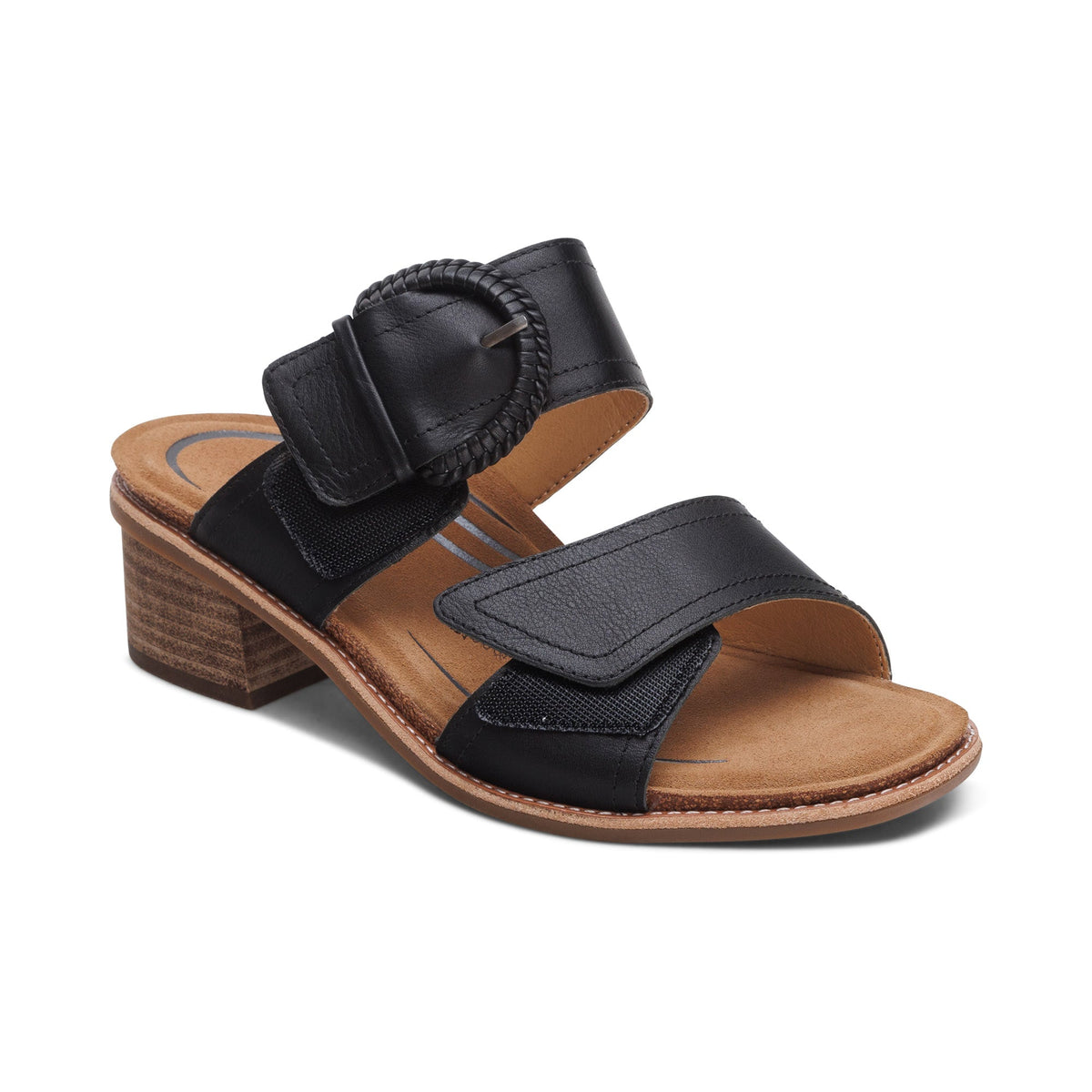 Tatiana Arch Support Heel - Black