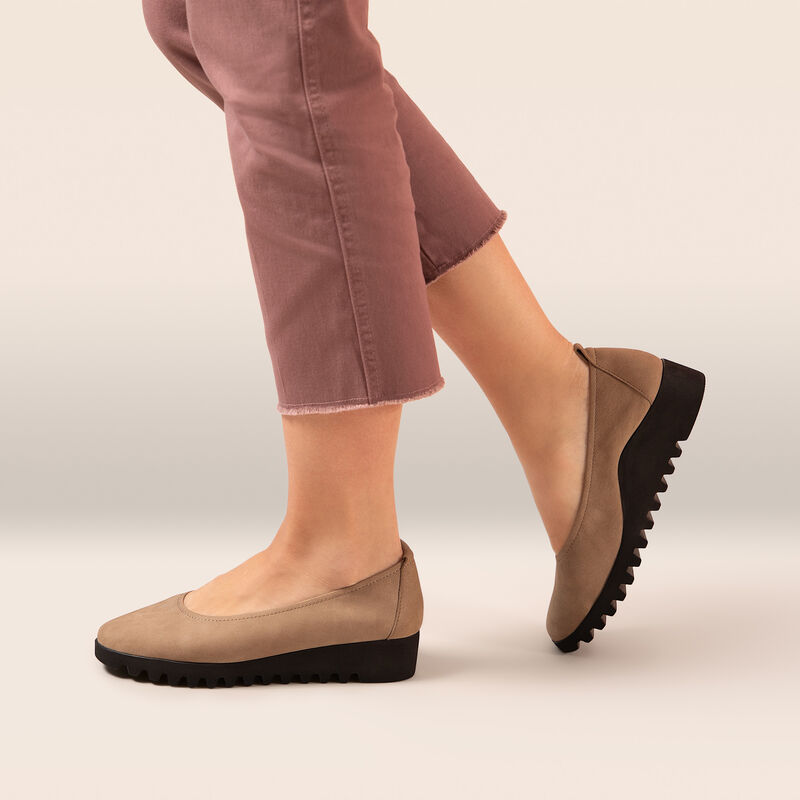 Brianna Ballet Flat - Taupe