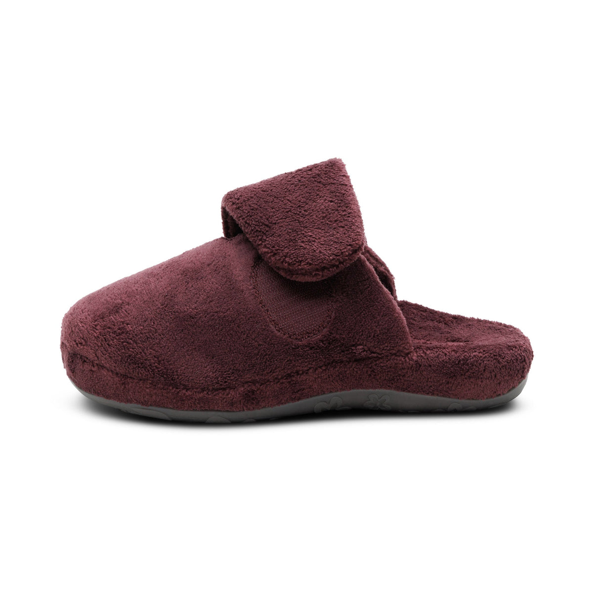 Mandy Closed Toe Slipper - Wine