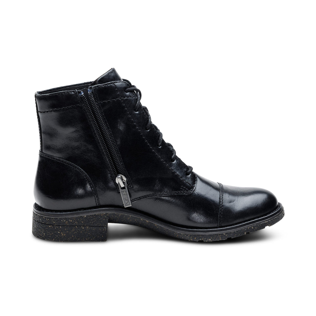 Juliet Lace-Up Boot - Black