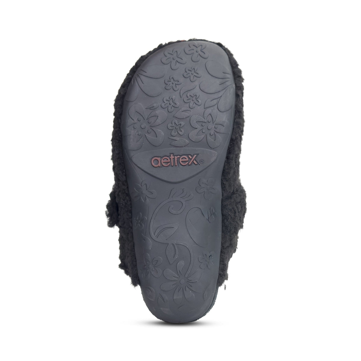 Mia Arch Support Slipper - Black