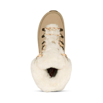 Jodie Fur Winter Boot - Ivory