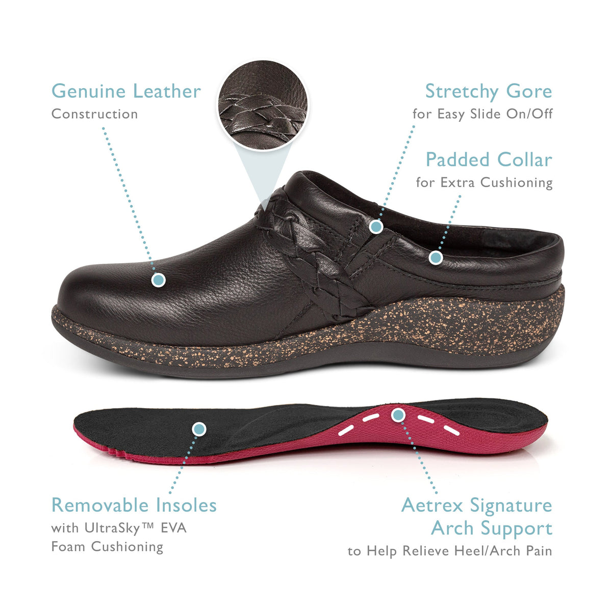 Libby Comfort Clog - Black