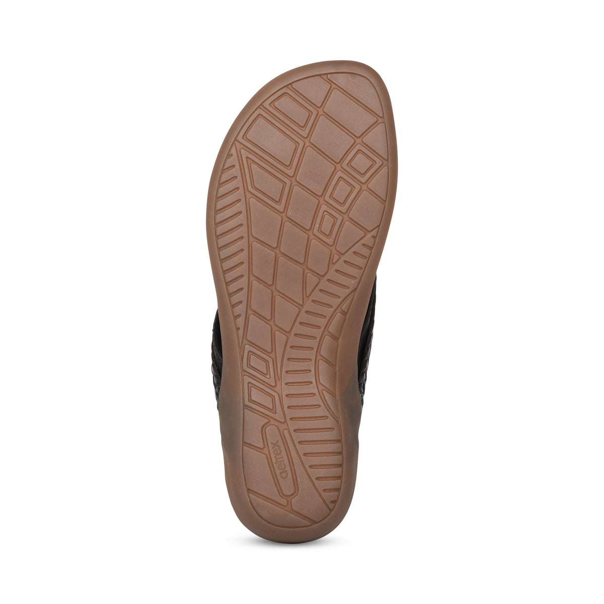 Emmy Braided Thong Sandal - Black