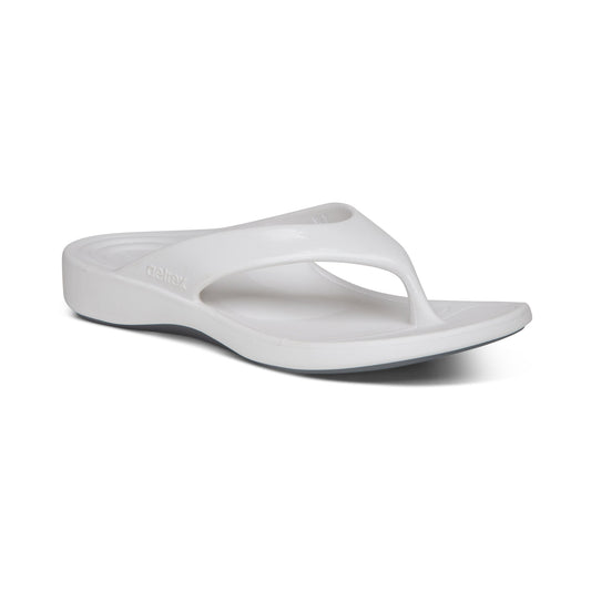 Maui Orthotic Women's Flips - Glossy White