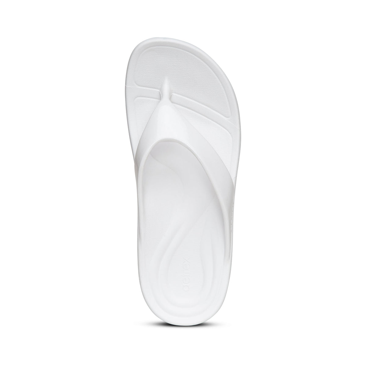 Maui Orthotic Women's Flips - Glossy White