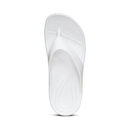 Maui Orthotic Women's Flips - Glossy White