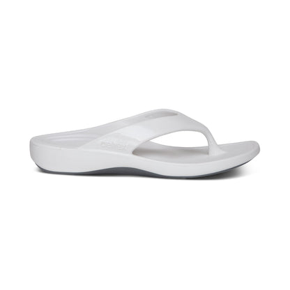 Maui Orthotic Women's Flips - Glossy White