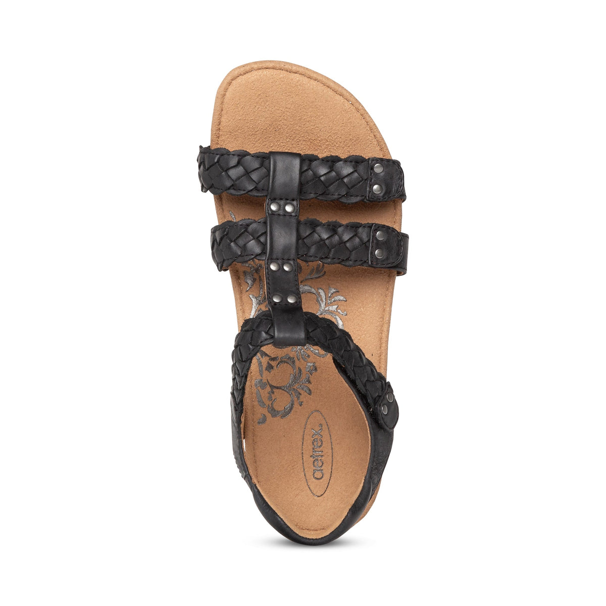 Reese Adjustable Gladiator Sandal - Black