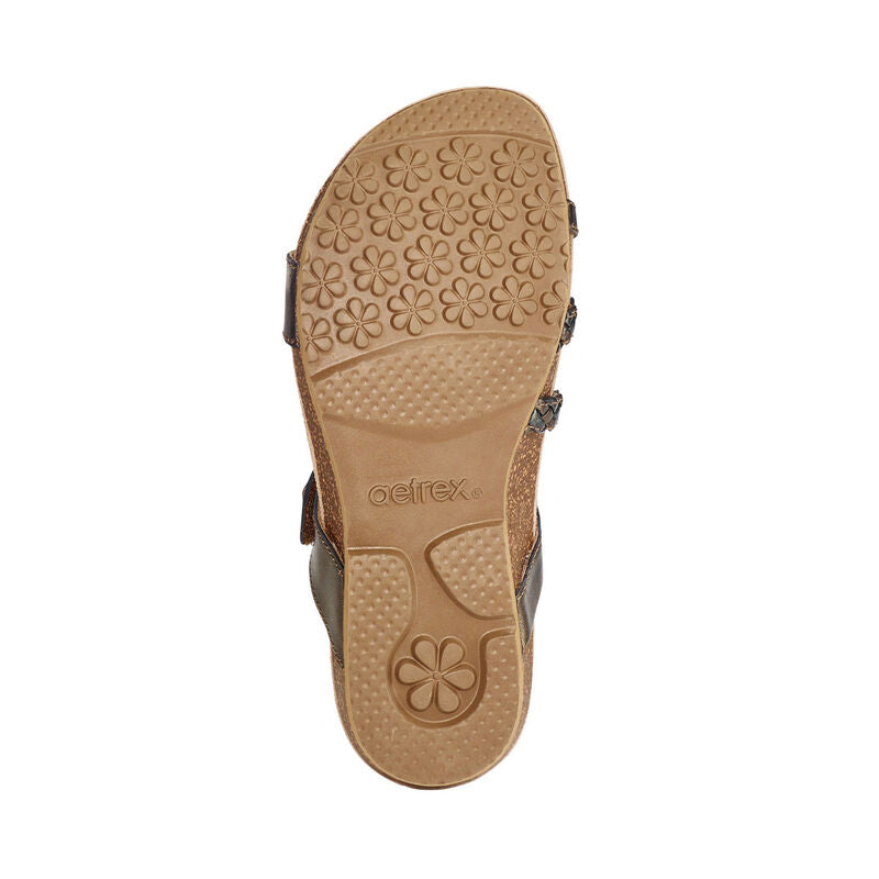 Janey Braided Slide - Black