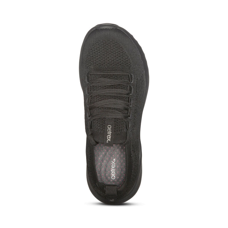 Carly Arch Support Sneaker - Black/Black