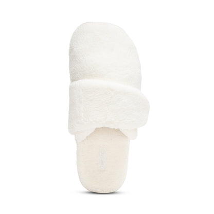 Mandy Closed Toe Slipper - Ivory