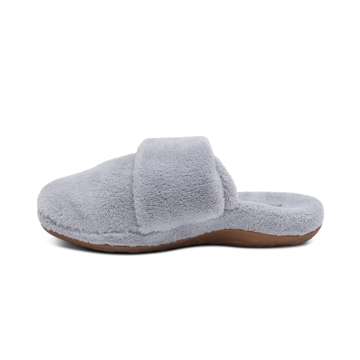 Mandy Closed Toe Slipper - Grey