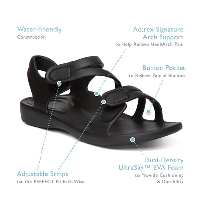 Jillian Sport Sandal - White