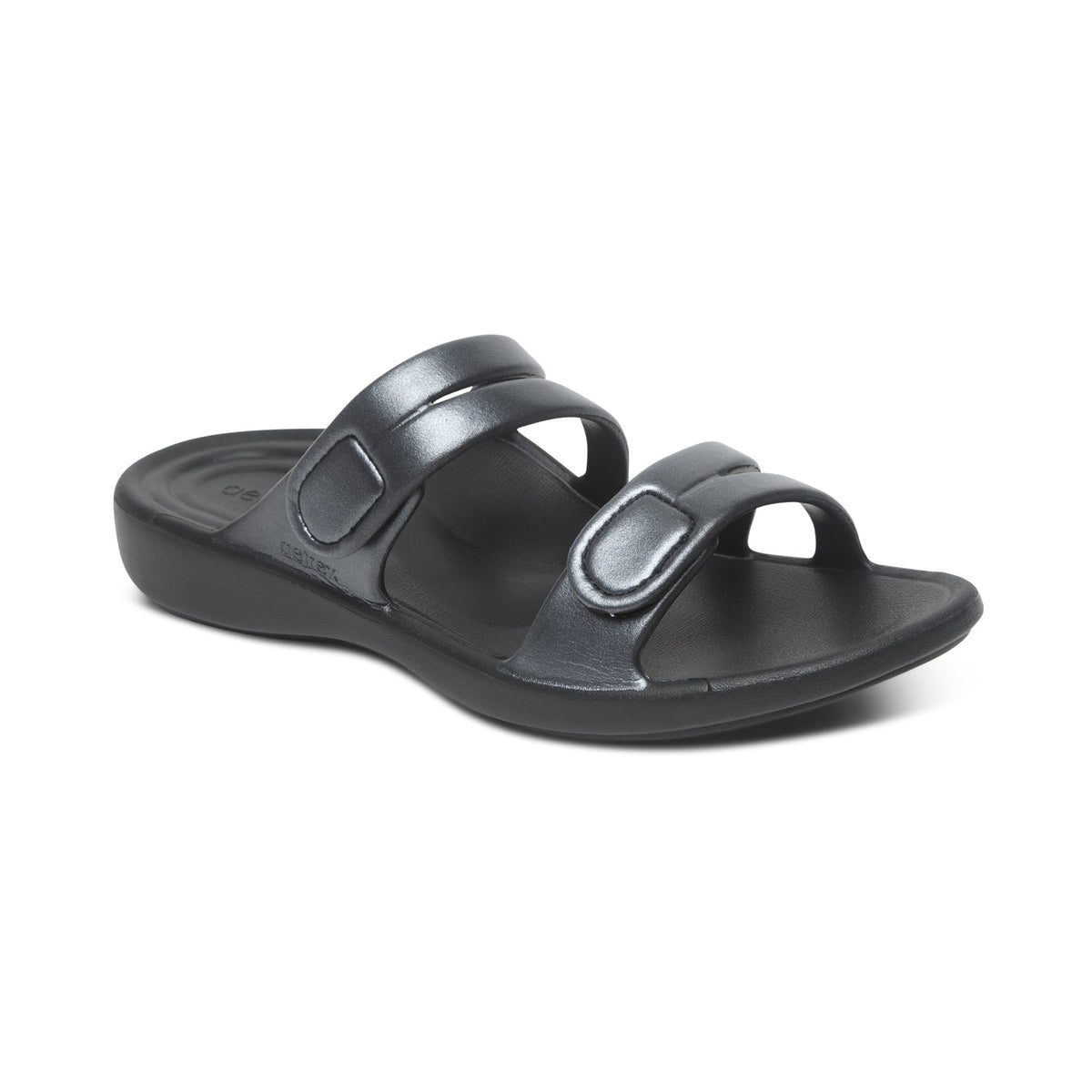 Janey Sport Slide - Pewter