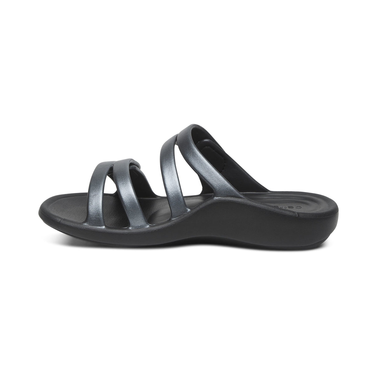 Janey Sport Slide - Pewter