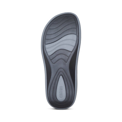 Janey Sport Slide - Grey