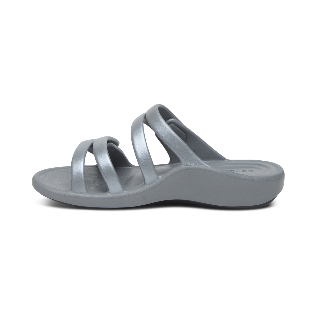 Janey Sport Slide - Grey