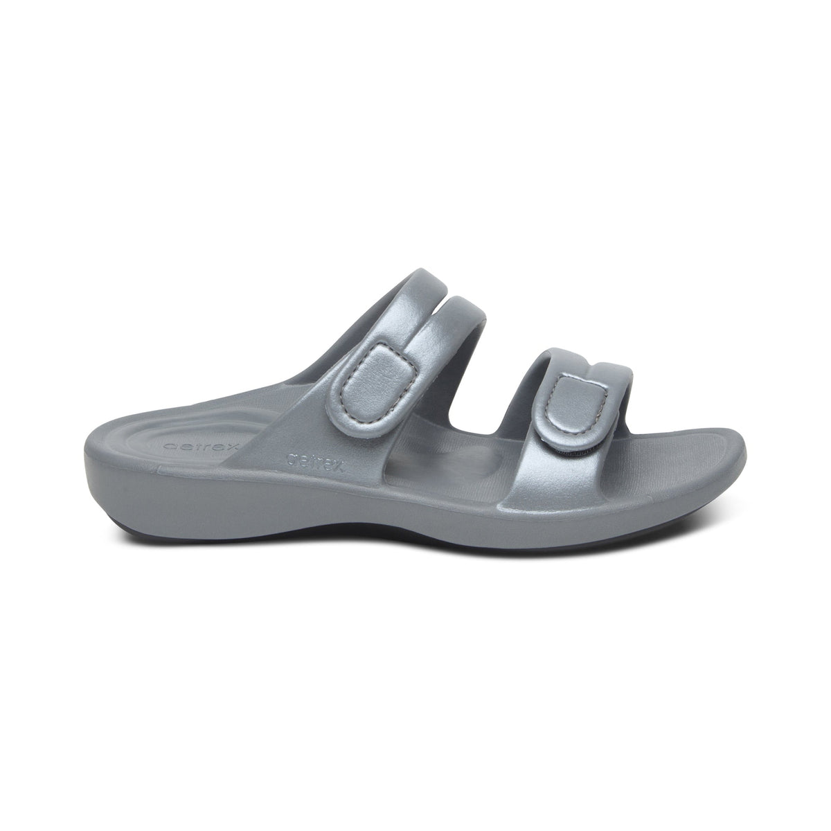 Janey Sport Slide - Grey