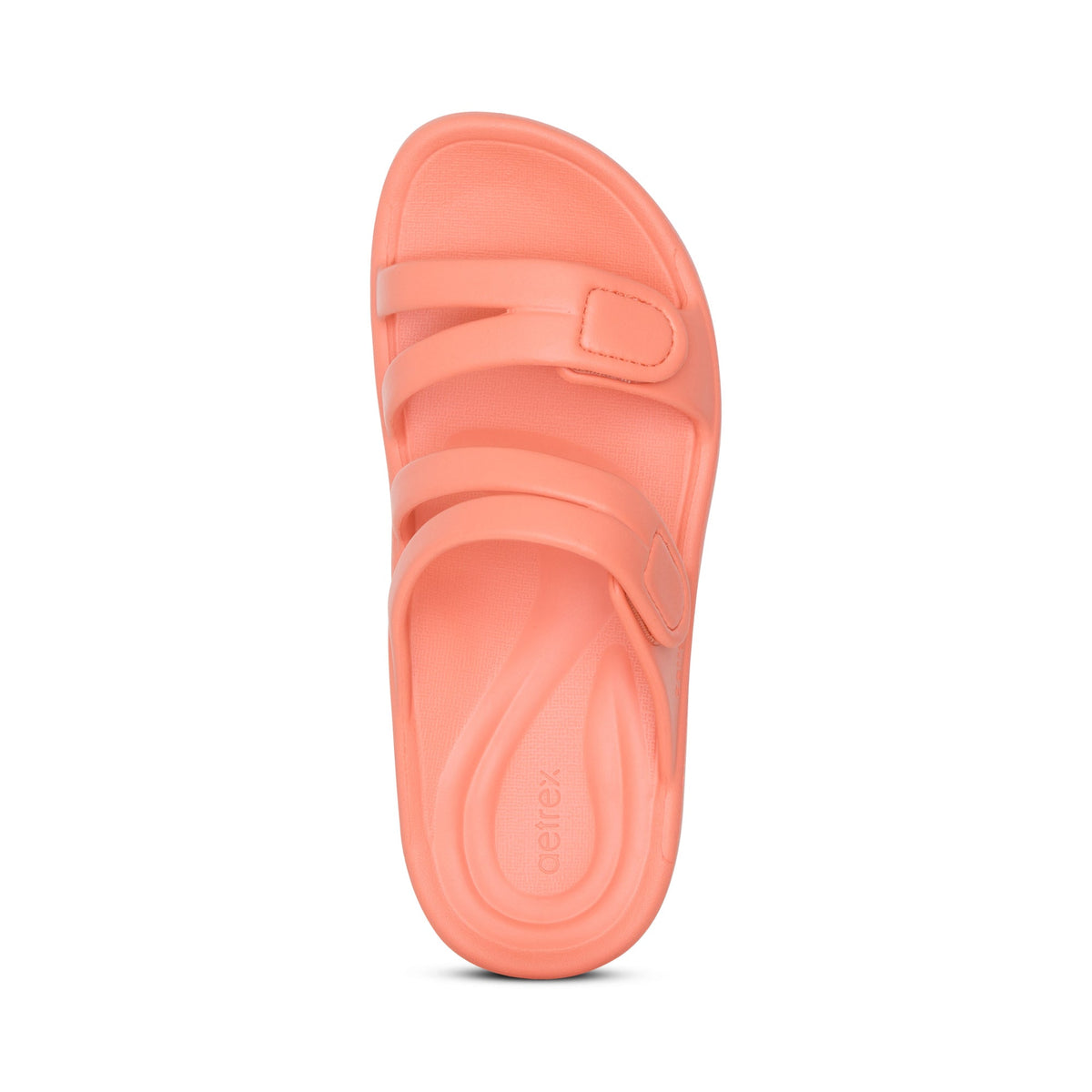 Janey Sport Slide - Coral