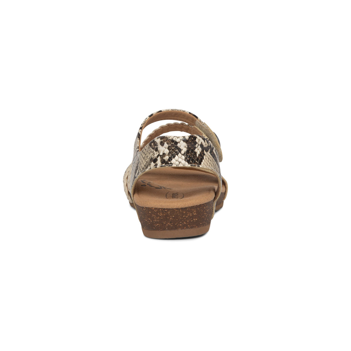 Jillian Braided Quarter Strap Sandal - Snake