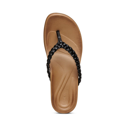 Rachel Thong Sandal - Black