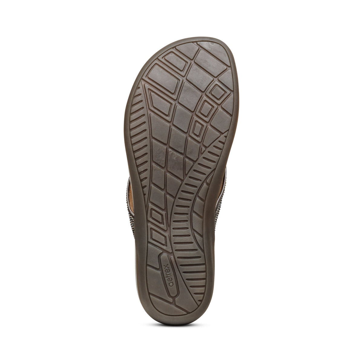 Eve Sparkly Thong Sandal - Black