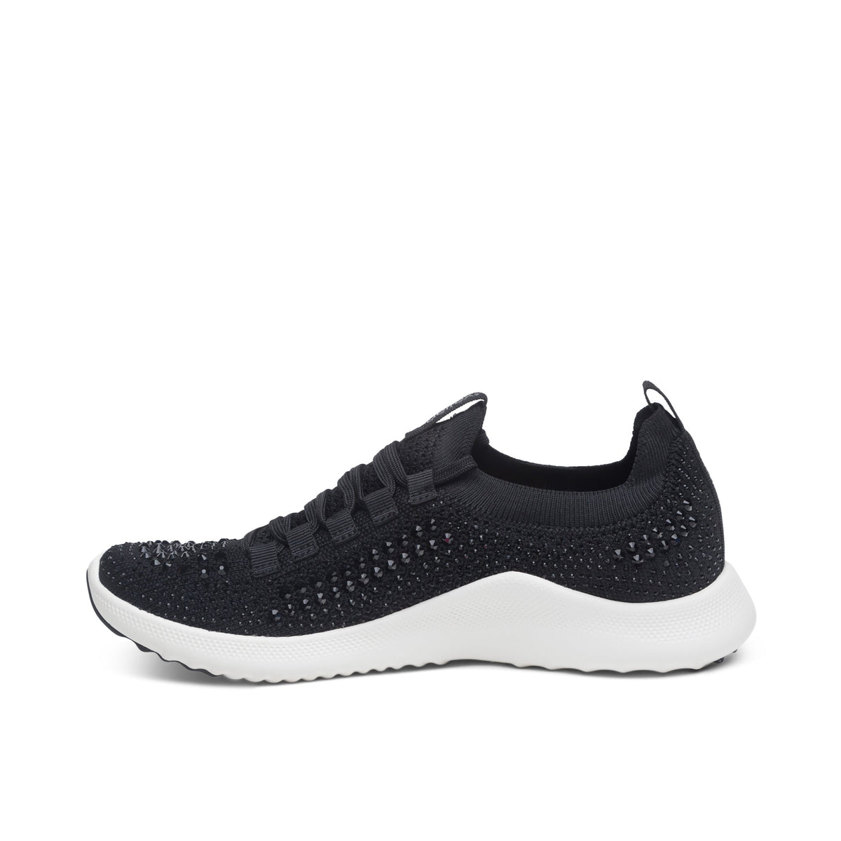 Carly Arch Support Sneaker - Black Sparkle