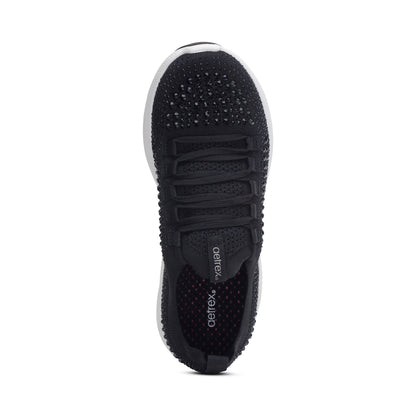 Carly Arch Support Sneaker - Black Sparkle