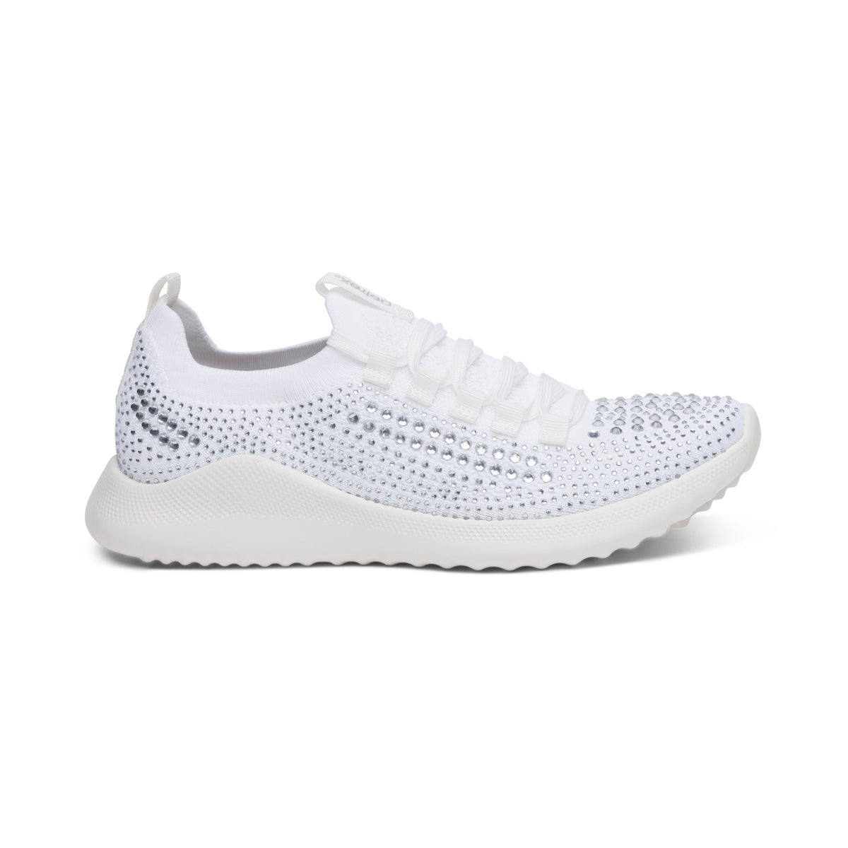 Carly Arch Support Sneaker - White Sparkle