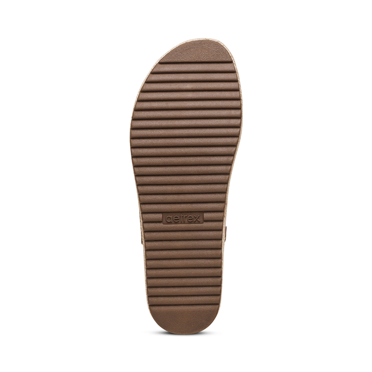 Vania Arch Support Platform Sandal - Cognac