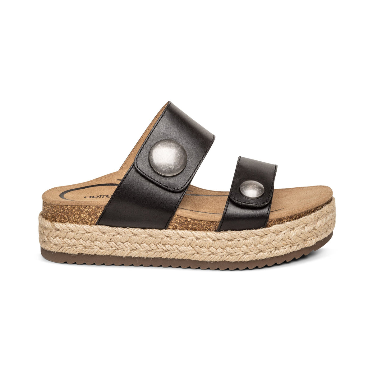 Sofie Platform Sandal - Black
