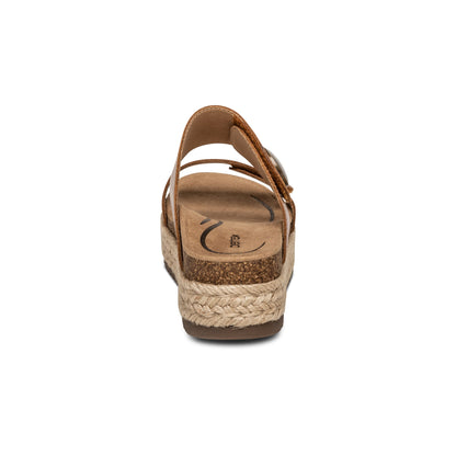Sofie Platform Sandal - Cognac