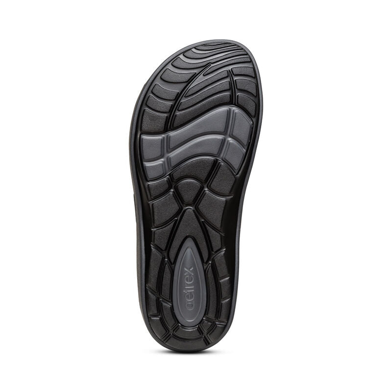 Milos Orthotic Men's Slides - Black