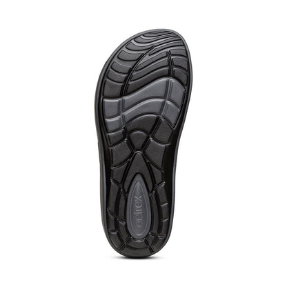 Milos Orthotic Men's Slides - Black