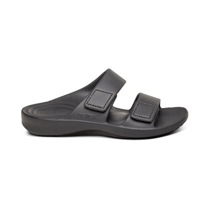 Milos Orthotic Men's Slides - Charcoal