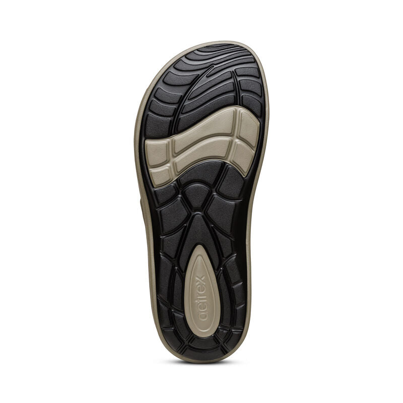 Milos Orthotic Men's Slides - Army