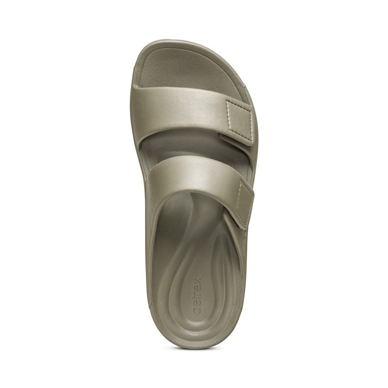 Milos Orthotic Men's Slides - Army