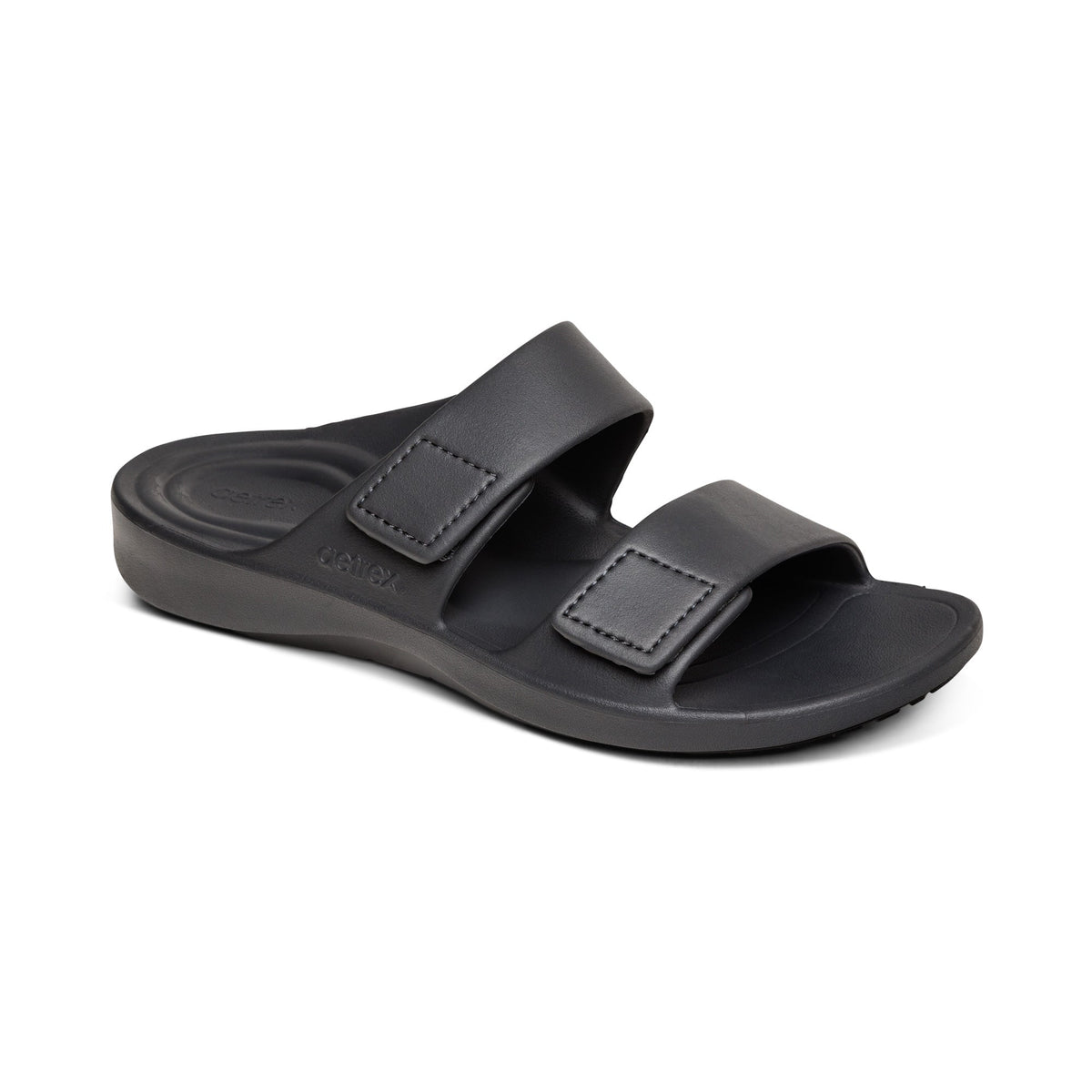 Milos Orthotic Men's Slides - Charcoal
