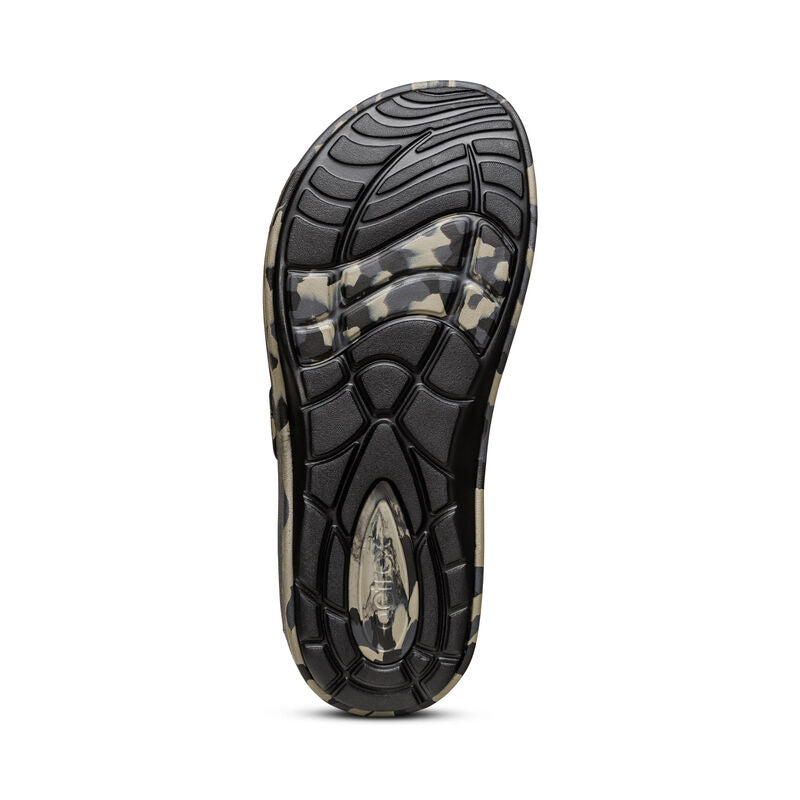 Milos Orthotic Men's Slides - Green Camo