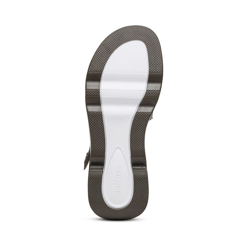 Marz Adjustable Sport Sandal - Grey