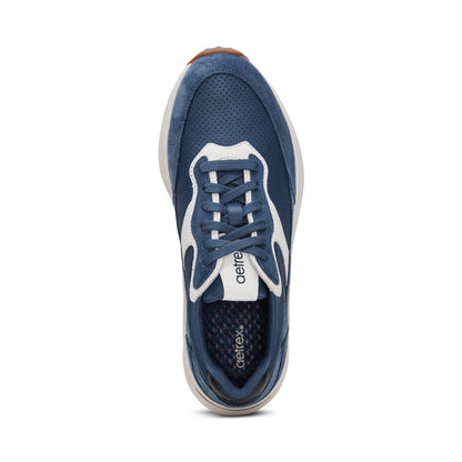 Emily Lace-Up Sneaker - Blue