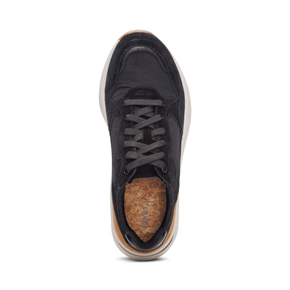Molly Lace-Up Sneaker - Black