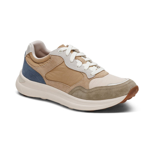 Molly Lace-Up Sneaker - Tan