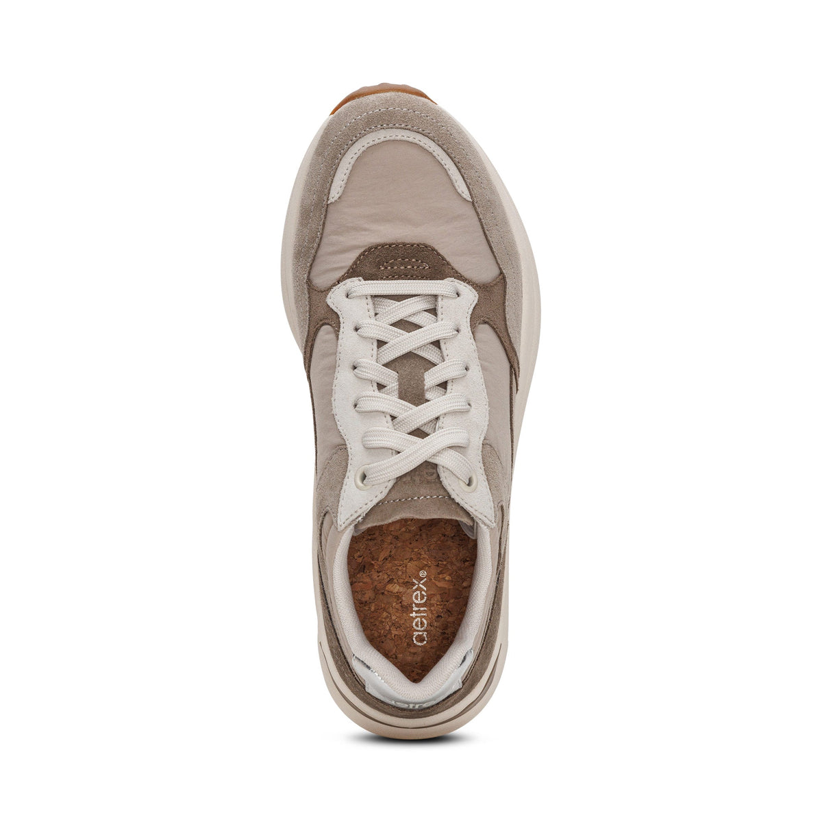Molly Lace-Up Sneaker - Taupe
