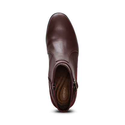 Rebecca Heel Boot - Burgundy