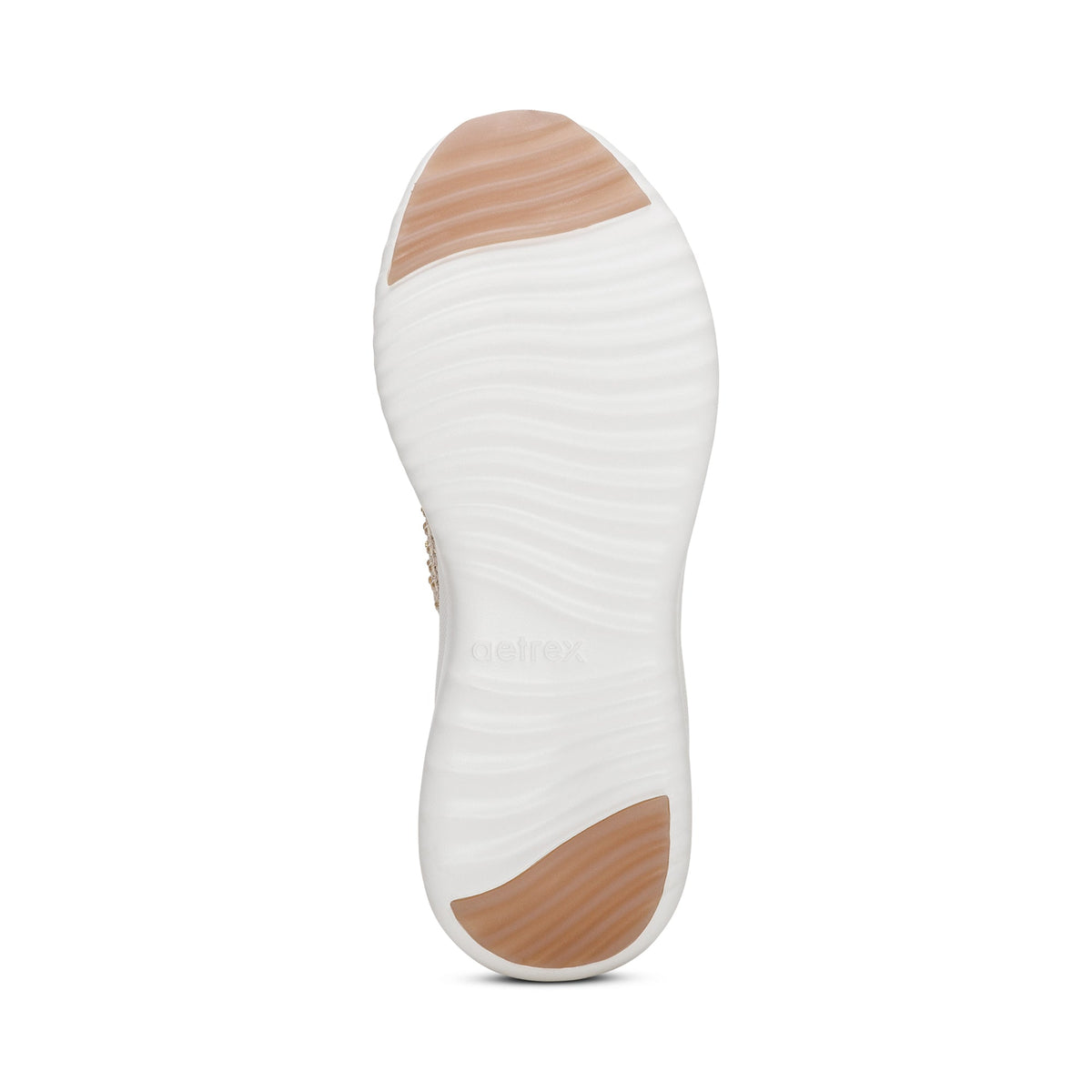 Carly Arch Support Sneaker - Tan Sparkle