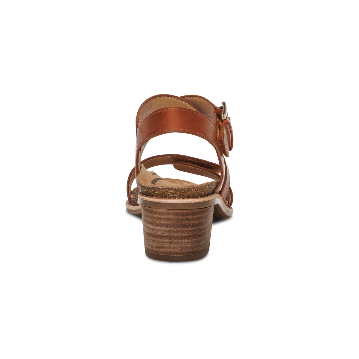 Kristin Arch Support Block Heel - Cognac