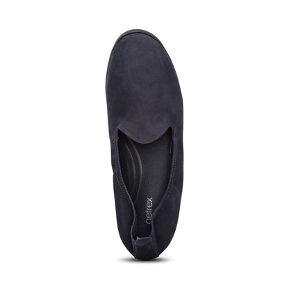 Liz Arch Support Slip-On - Navy