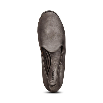 Liz Arch Support Slip-On - Brushed Silver